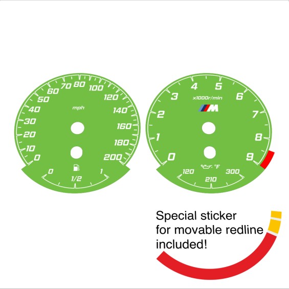 BMW E90 E92 M3 Green - Standard - 86