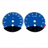 BMW E90 E92 M3 Dark Blue - Black Bottom - 122