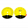 BMW E90 E92 M3 Yellow - Black Bottom - 138