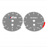 BMW E90 E92 335i 160 MPH Gray - Standard - 136