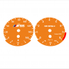 BMW E90 E92 335i 160 MPH Orange - Standard - 160