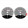 BMW E90 E92 335i 160 MPH Gray - Black Bottom - 112