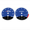 BMW E90 E92 335i 160 MPH Dark Blue - Black Bottom - 102