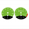 BMW E90 E92 335i 160 MPH Green - Black Bottom - 108