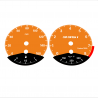BMW E90 E92 335i 160 MPH Orange - Black Bottom - 99