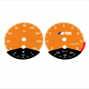 BMW E90 E92 335i 160 MPH Orange - Black Bottom - 103
