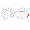 BMW E90 E92 335i 160 MPH+km/h White - Standard - 118