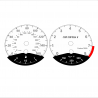 BMW E90 E92 335i 160 MPH+km/h White - Black Bottom - 75