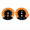 BMW E90 E92 335i 160 MPH+km/h Orange - 1M Style - 80