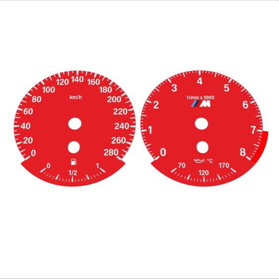 BMW E90 E92 335i 280 KM/H Red - Standard - 51