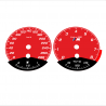 BMW E90 E92 335i 280 KM/H Red - Black Bottom - 82