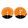 BMW E90 E92 335i 280 KM/H Orange - Black Bottom - 71