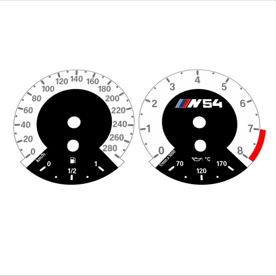 BMW E90 E92 335i 280 KM/H White - 1M Style - 69