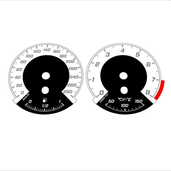 BMW E90 E92 335i 280 KM/H White - 1M Style - 89