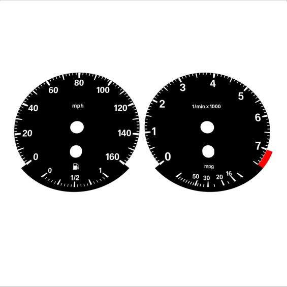 BMW E90 320i 325i 328i 330i MPH HIGH Black - 62