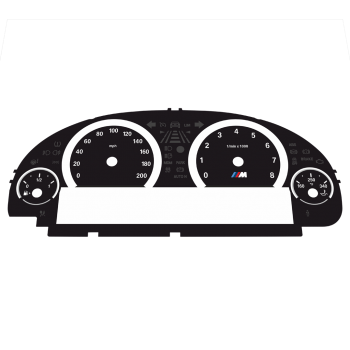 BMW F10 M5 F12 M6 MPH Black - 1