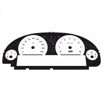 BMW F10 M5 F12 M6 MPH White - 1