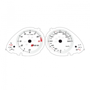 Audi RS5 8T KM/H White - 1