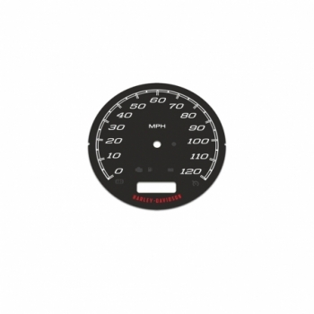 Harley Davidson Dyna 5 inch MPH Black - 1