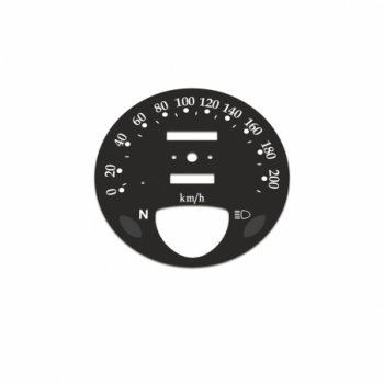 Kawasaki VN 1500 Classic 1996-2000 KM/H Black - 1