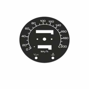 Honda VT 1100 C Shadow 2001-2006 KM/H Black - 1