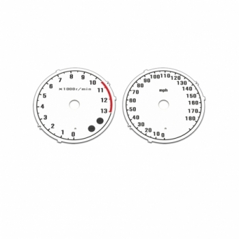 Kawasaki GTR 1400 2010-2015 MPH White - 1