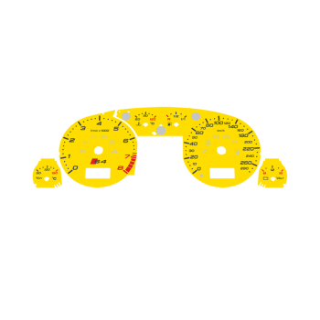 Audi S4 B5 KMH Yellow - 1