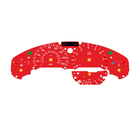 BMW E36 M3 US Red - 1