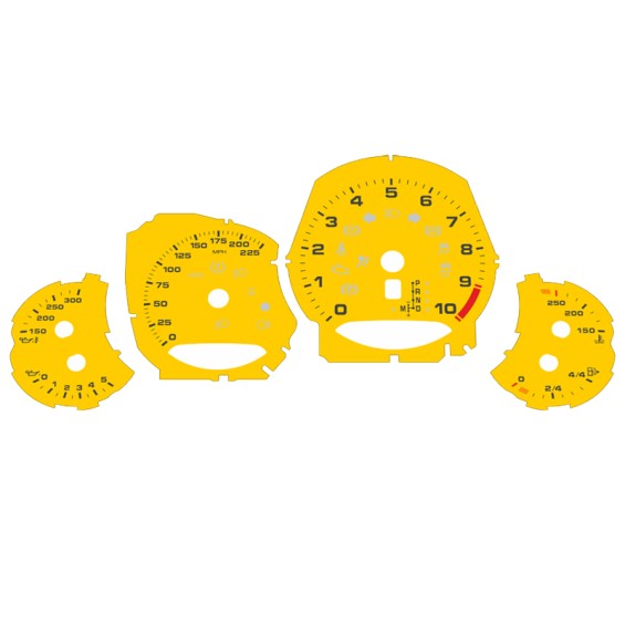 Porsche 911 - 991.1 GT3 Yellow - 1