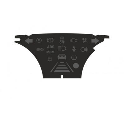 BMW E90 E92 M3 LCI Euro warning light panel