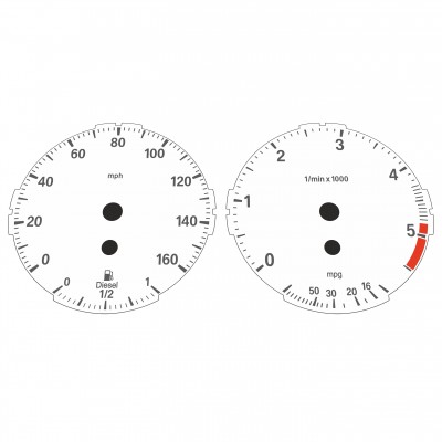 BMW E90 E92 316d 318d 320d 325d 330d LOW White