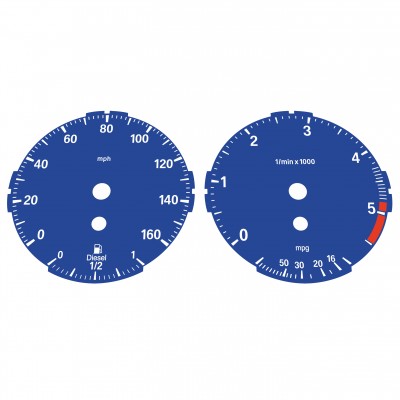 BMW E90 E92 316d 318d 320d 325d 330d LOW Dark Blue