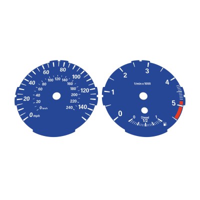 BMW E87 E82 116d 118d 120d 123d Dark Blue