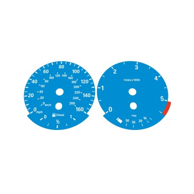 BMW E6x Diesel 520d 525d 530d 535d Pre facelift (2004-2007) Blue