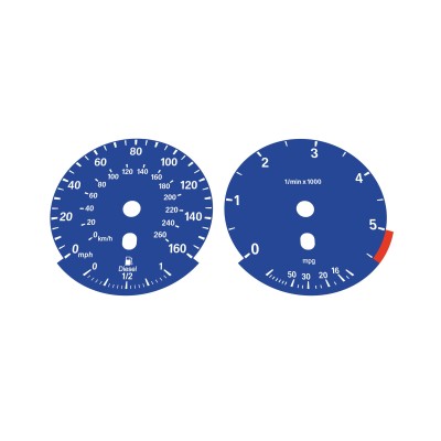 BMW E6x Diesel 520d 525d 530d 535d Facelift (2007-2010) Dark Blue