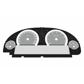 BMW F10 F12 Petrol KM/H Large Display Cluster Grey