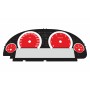 BMW F10 F12 Petrol KM/H Large Display Cluster Red