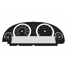 BMW F10 F12 Petrol MPH Large Display Cluster Black