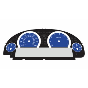 BMW F10 F12 Petrol MPH Large Display Cluster Dark Blue