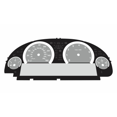 BMW F10 F12 Petrol MPH Large Display Cluster Grey