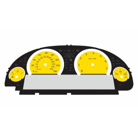 BMW F10 F12 Petrol MPH Large Display Cluster Yellow