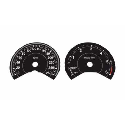 BMW F20 F22 Diesel KM/H High Spec Black