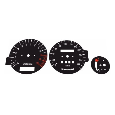 Kawasaki GPZ 500S KM/H Black