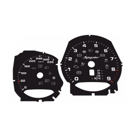 Porsche 981-Boxster Spyder Black