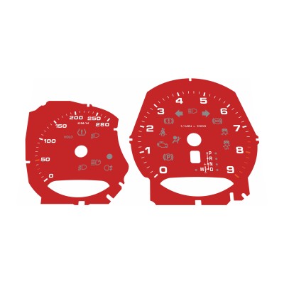 Porsche 981/981c Boxster/Cayman Red