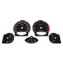 Nissan Skyline R34 GTT km/h Black Custom Gauge Faces